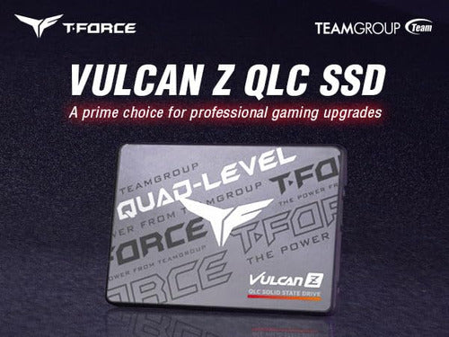 Teamgroup Tforce Vulcan Z 2TB SLC Cache 3D NAND QLC 2.5" 4