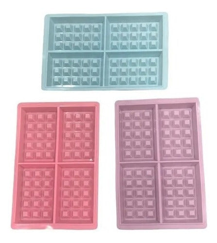 Consaco Silicone Waffle Mold - Hot Cake Baking Tray 2