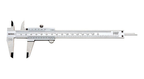 Asimeto Professional Mechanical Caliper 0-200mm Res. (0.02mm) 0