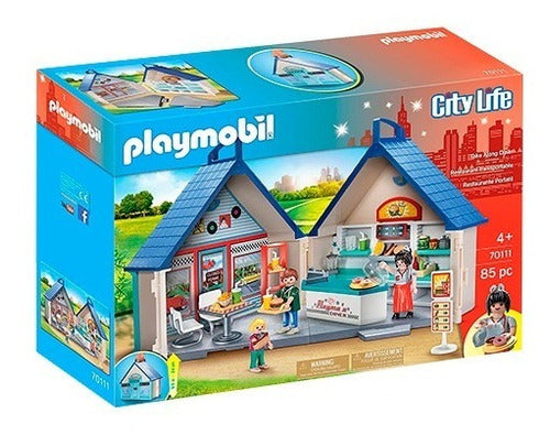 Playmobil Restaurant Valija Portátil 70111 0