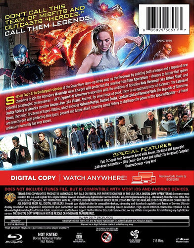 Blu-ray Legends Of Tomorrow Season 2 / Temporada 2 1