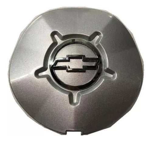 Chevrolet Corsa.Celta Fun Wheel Center Cap with Chrome Logo 0