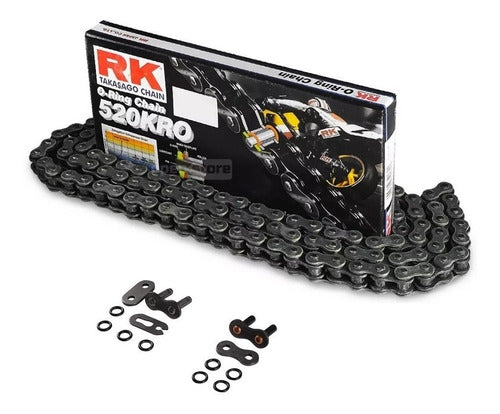 RK 520 X 114 O-Ring Transmission Chain for Motocross Enduro Street 0