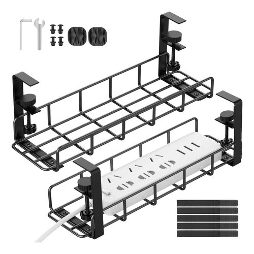 Bandeja De Gestin De Cables Debajo Del Escritorio, Organizad 0