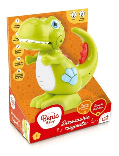 Benic Baby Interactive Dinosaur with Flashlight and Audio Recorder 0