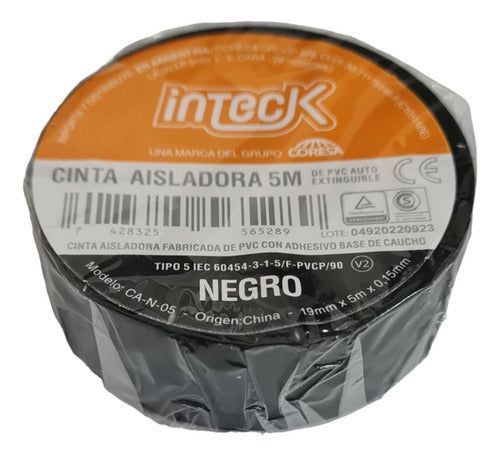 Inteck Insulating Tape 5mts White Electricity X 2 0