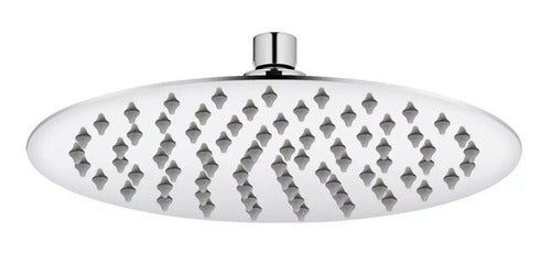 15 cm Round Stainless Steel Metal Rain Shower Head Wall Ceiling Bathroom Flower 2