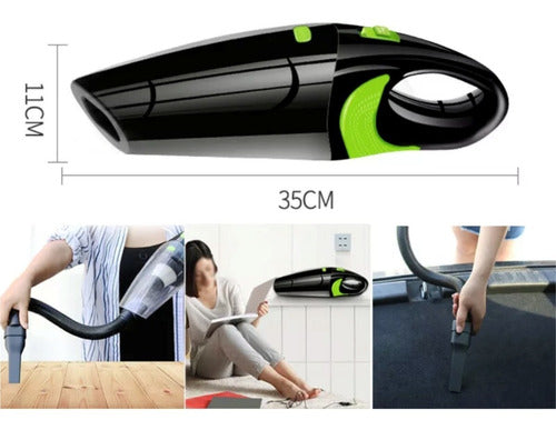 Wireless Portable Car Vacuum Cleaner USB Charge 120W High Quality 19