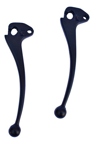 Vespa - LML Clutch and Brake Lever Set in Black 1