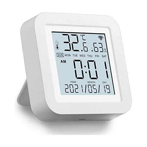 Haozee Smart WiFi Temperature and Humidity Sensor LCD Monitor 6