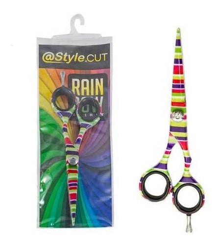 Style.Cut Rainbow Spirit 5.5" Blade Razor Cut Scissors 0