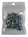 Rubyca 100 Turquoise Blue Rapid Rivets Studs for Leather 10mm 3