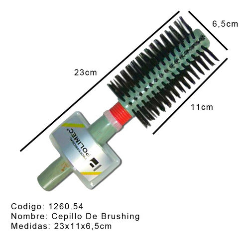 Cepillo Brushing Color Cerdas 65mm 1