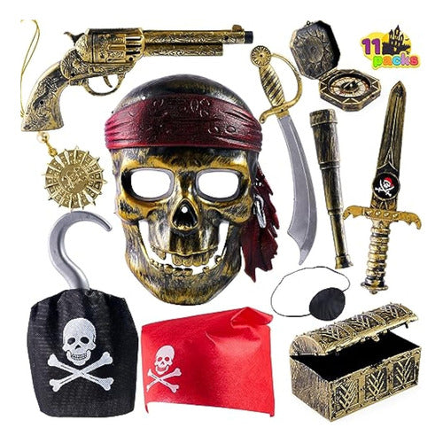 Joyin 10 Accesorios De Disfraz De Pirata De 6