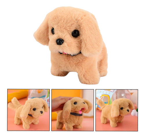 Perrito De Peluche Con Sonido Movimientos Y Accesorios 2