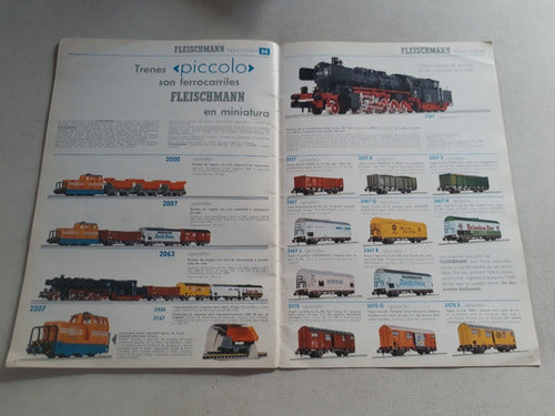 Catalogo Trenes Fleischmann Ferrocarriles En Miniatura 1969 3