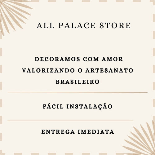 Mandalas De Palha Decoração De Parede Artesanais Boho 3 Pças 4