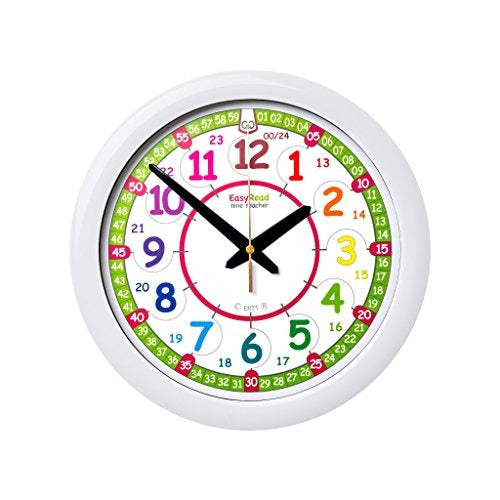 Easyread Time Teacher Reloj De Pared Childrenâ   Sâ  ¢, 1 0