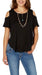 Hadda´s Closet Pack X2 Blusa Remera Musculosa Hombro Abierto Sexy Escote V 0