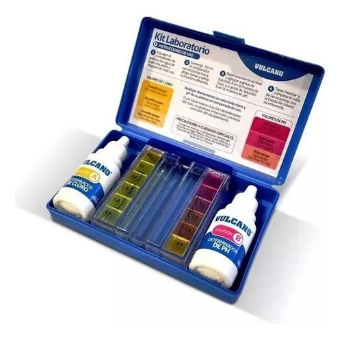 Vulcano pH and Chlorine Test Kit for Swimming Pools 0