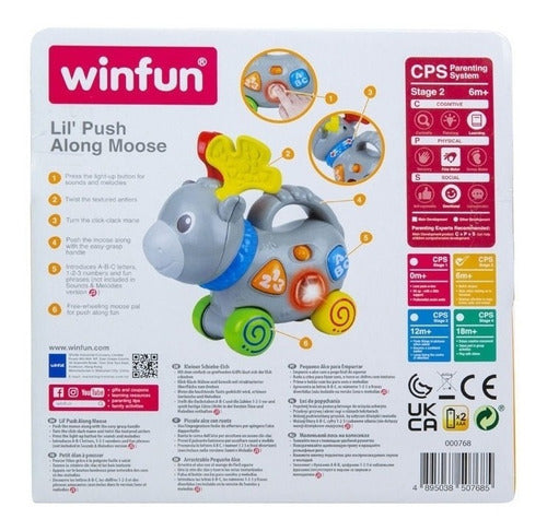 Winfun Alce Presiona Y Anda Con Sonido 0768 Original 3