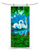 Decohoy Large Microfiber Quick Dry Beach Towels with Swans Print 0