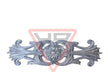 Pack of 10 Ornamental Appliques for Gates Arabesque Aluminum 315x90mm 1