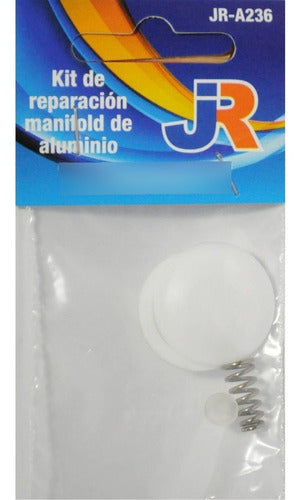 Kit Repuesto Membrana Válvula De Manifold Cuerpo De Aluminio 3