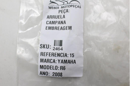 Arruela Campana De Embreagem Yamaha R6 2008 (15) 5