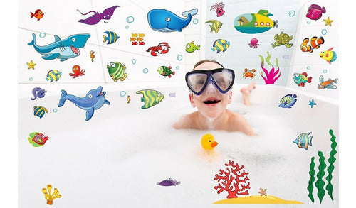 Small Fish Ocean Wall Sticker 4