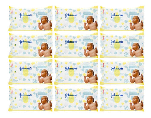 Johnson's Baby Kit X12 Wet Wipes for Newborns 48u 0