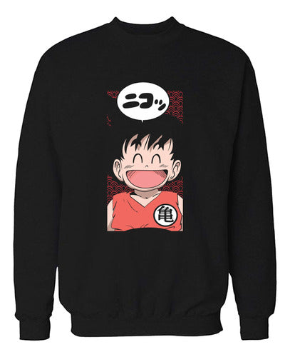 Memo Estampados Goku Anime Hoodie 0