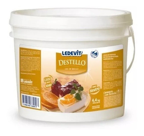 Destello Gel De Brillo Ledevit Sabor Neutro 4,4 Kg. 0