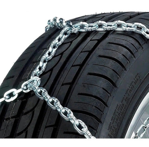 Pair of Snow & Mud Chains 16mm + Free Amarok Hilux Ranger Gloves 1