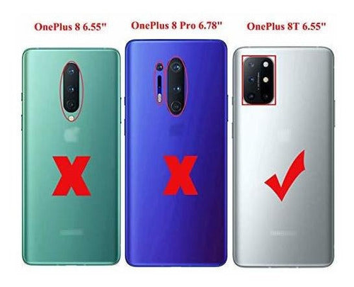 Reemplazo Carcasa Panel Trasero Oneplus 8t 6.55 Plateada 1