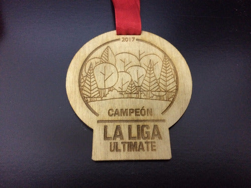 30 Medallas Fibrofacil  - 7 Cm - Personalizada + Cinta 4