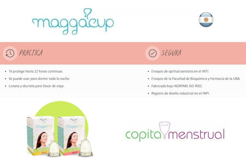 Maggacup Reusable Menstrual Cup - Ecological Cup 7
