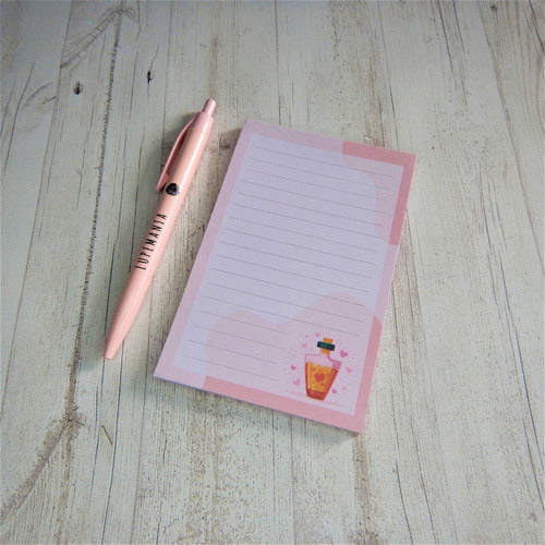 Hola Agendas Block De Notas / Anotador - Girl Power - 40 Hojas + Lapicera 2