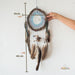 Personalizable Native Dreamcatcher with Natural Feathers and Gemstones 4