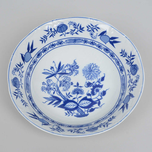 Antiga Saladeira Porcelana Steatita Cebolinha 4