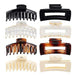 Laxizar Pack of 8 Rectangular Hair Clamps 0