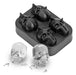 Geko Silicone Skull Ice Cube Tray Oven Safe Mold 3