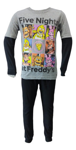 Hoba Hoba Indumentaria Pijama Five Nights At Freddy's 0