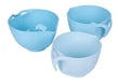 Set De 3 Bowls Celeste - Telecompras Sc 0