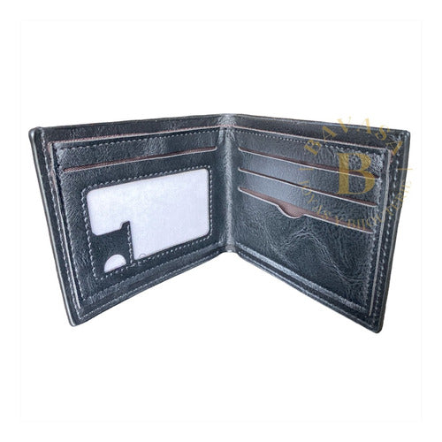 Bavasa Eco Leather Wallet for Men with Card Holder - High Quality 4