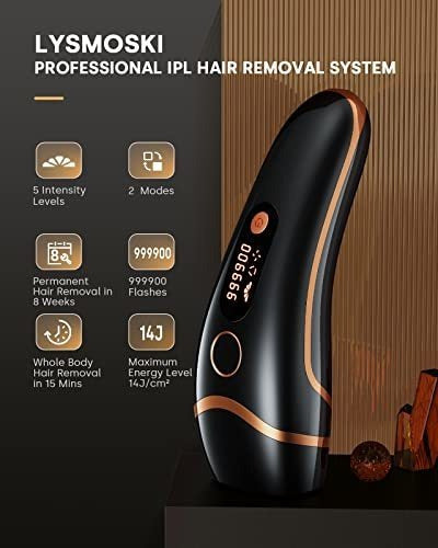 Lysmoski Laser Hair Removal for Women and Men, IPL Device 1