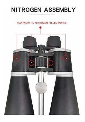 Scokc Prismáticos Tenjin Astro Astronomía De 30 X 80 Con Est 2