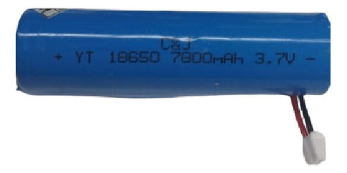 Pila Bateria 18650 Parlante 7800 Mah 3.7v C/ Cable Rs Mejia 1