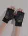 Cute Kawaii Shein Import Moto Aesthetic Eco Leather Gloves 1