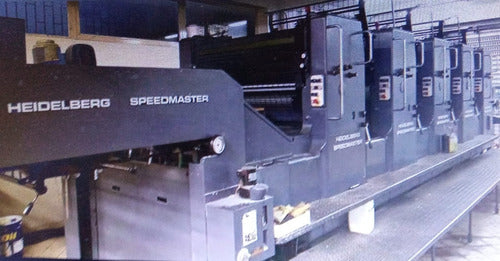 Heidelberg Sm102 De 5 Colores Año 1989 0